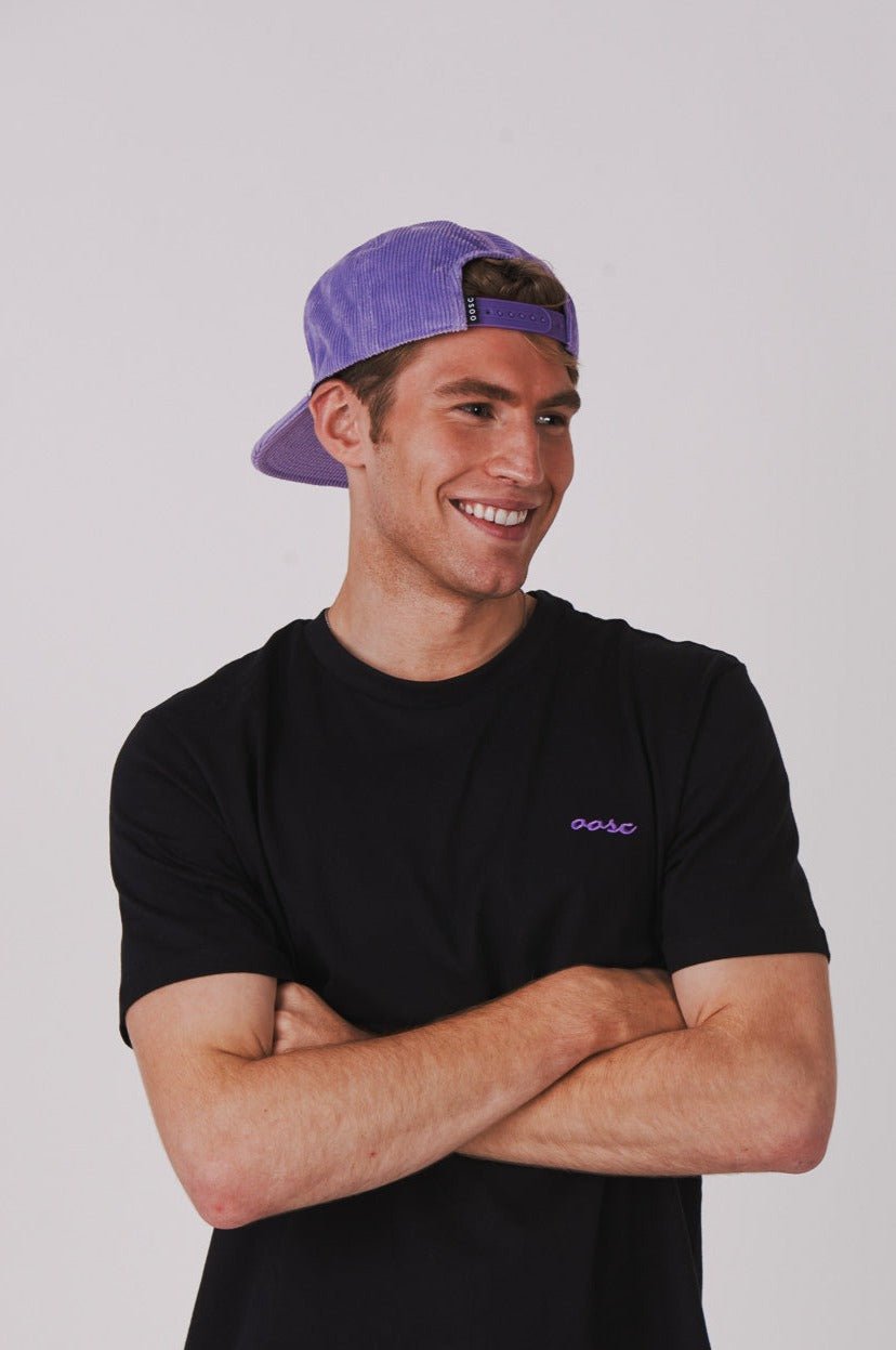 Classic Corduroy Cap - Lilac - OOSC Clothing - USA