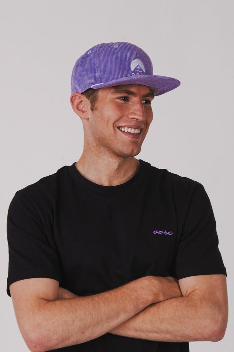 Classic Corduroy Cap - Lilac - OOSC Clothing - USA