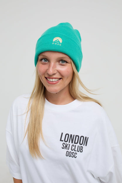 Classique Beanie - Aqua - OOSC Clothing - USA