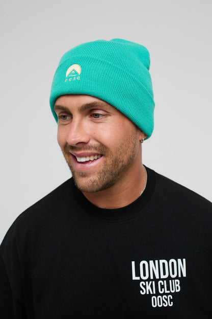 Classique Beanie - Aqua - OOSC Clothing - USA