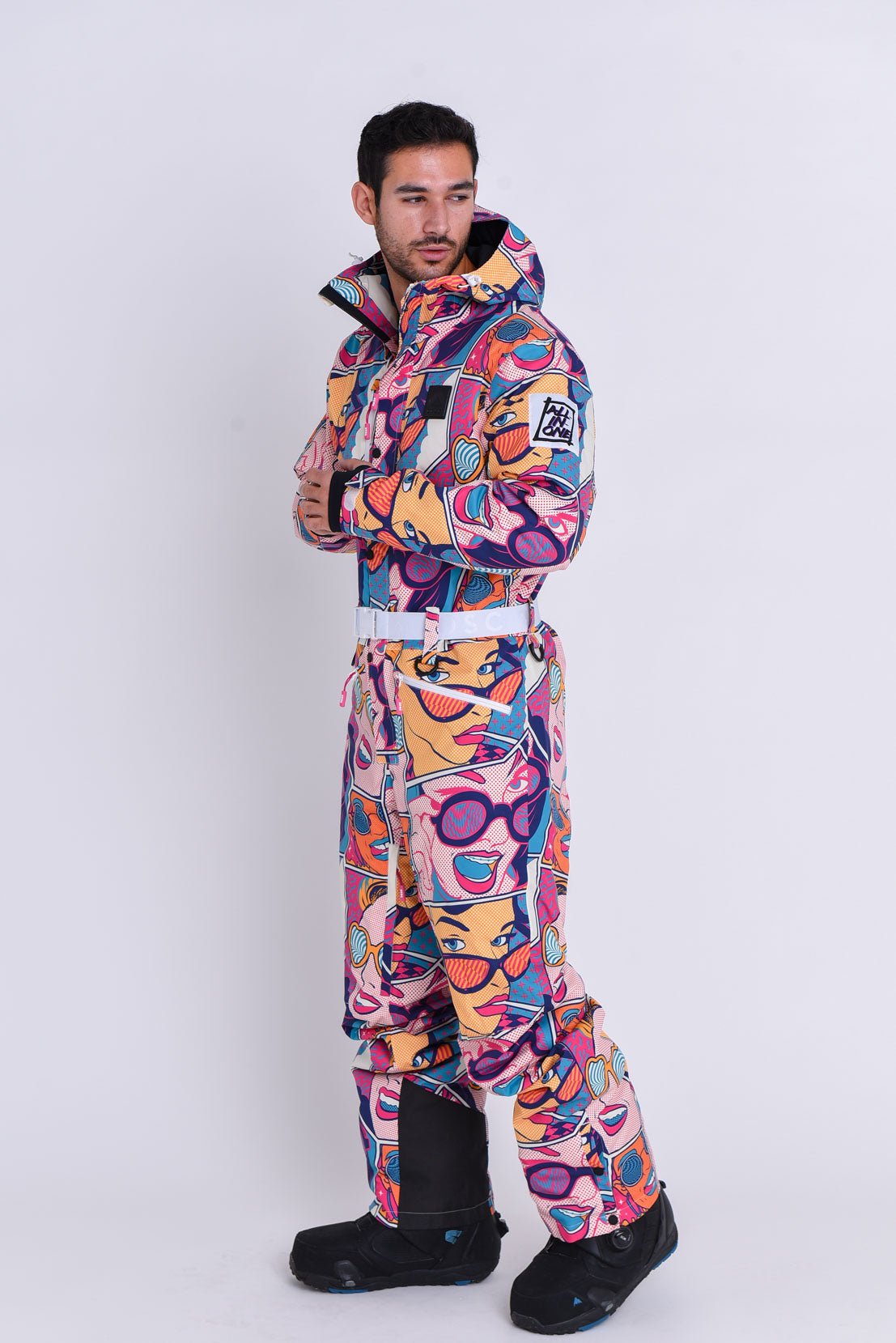 Comic Book Candy Ski Suit - Mens - OOSC Clothing - USA