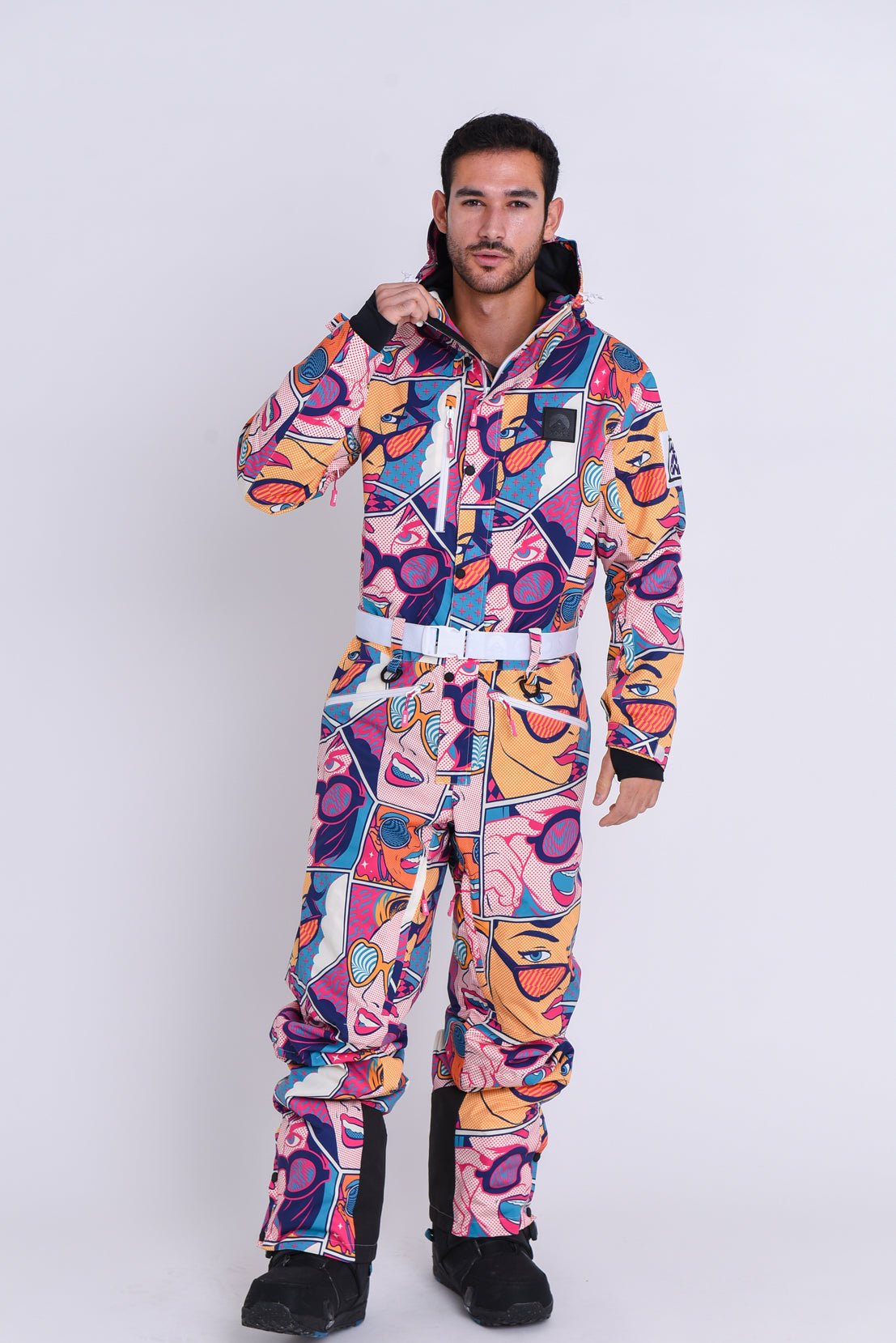 Comic Book Candy Ski Suit - Mens - OOSC Clothing - USA