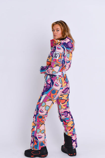 Comic Book Candy Ski Suit - Women's - OOSC Clothing - USA