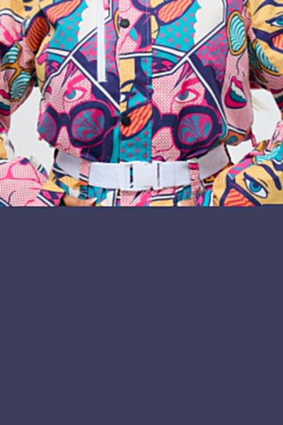 Comic Book Candy Ski Suit - Women's - OOSC Clothing - USA