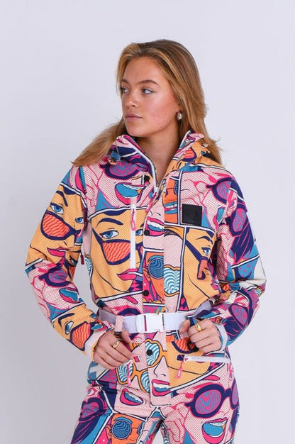 Comic Book Candy Ski Suit - Women's - OOSC Clothing - USA