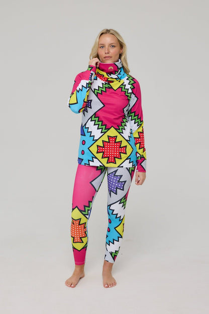 Day Tripper Womens Baselayer Legging - OOSC Clothing - USA