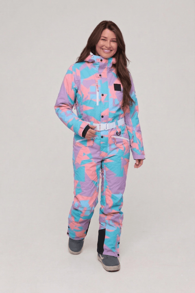 Del Mar Shaped Ski Suit | Retro Snow Suit (Women's) - OOSC