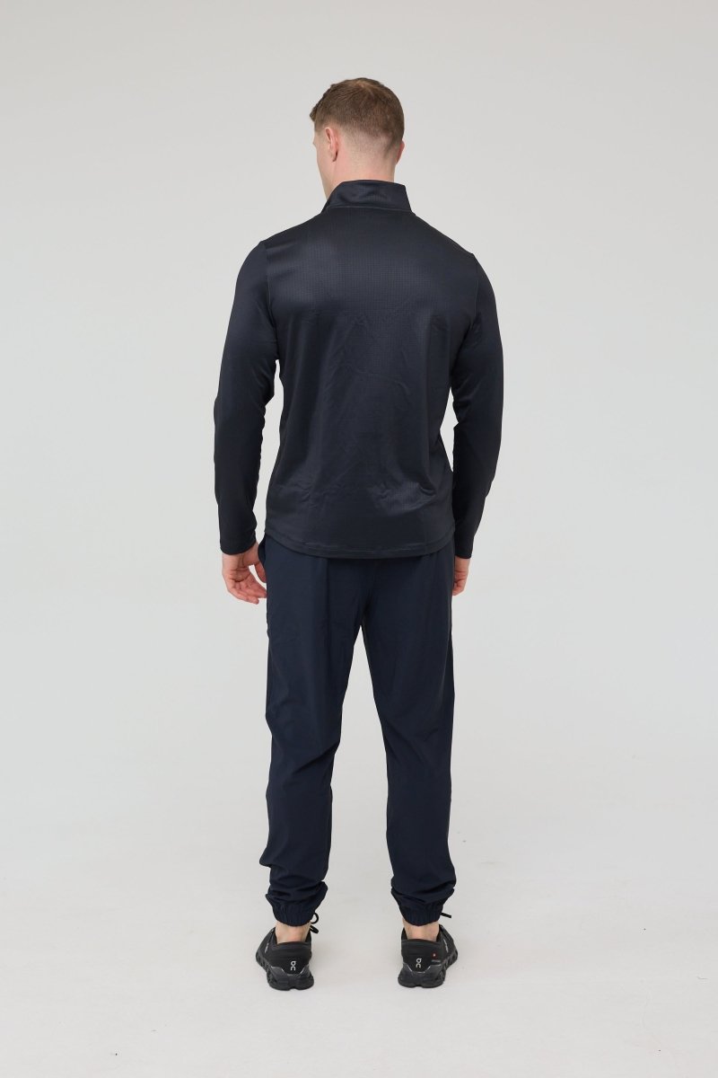 Elite Activewear 1/4 Zip Top - Black - OOSC Clothing - USA
