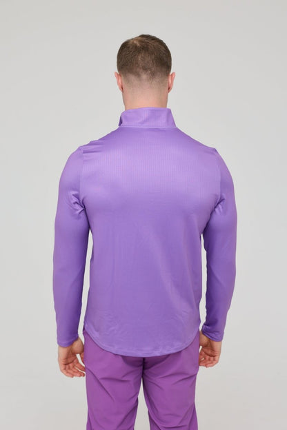 Elite Activewear 1/4 Zip Top - Purple - OOSC Clothing - USA