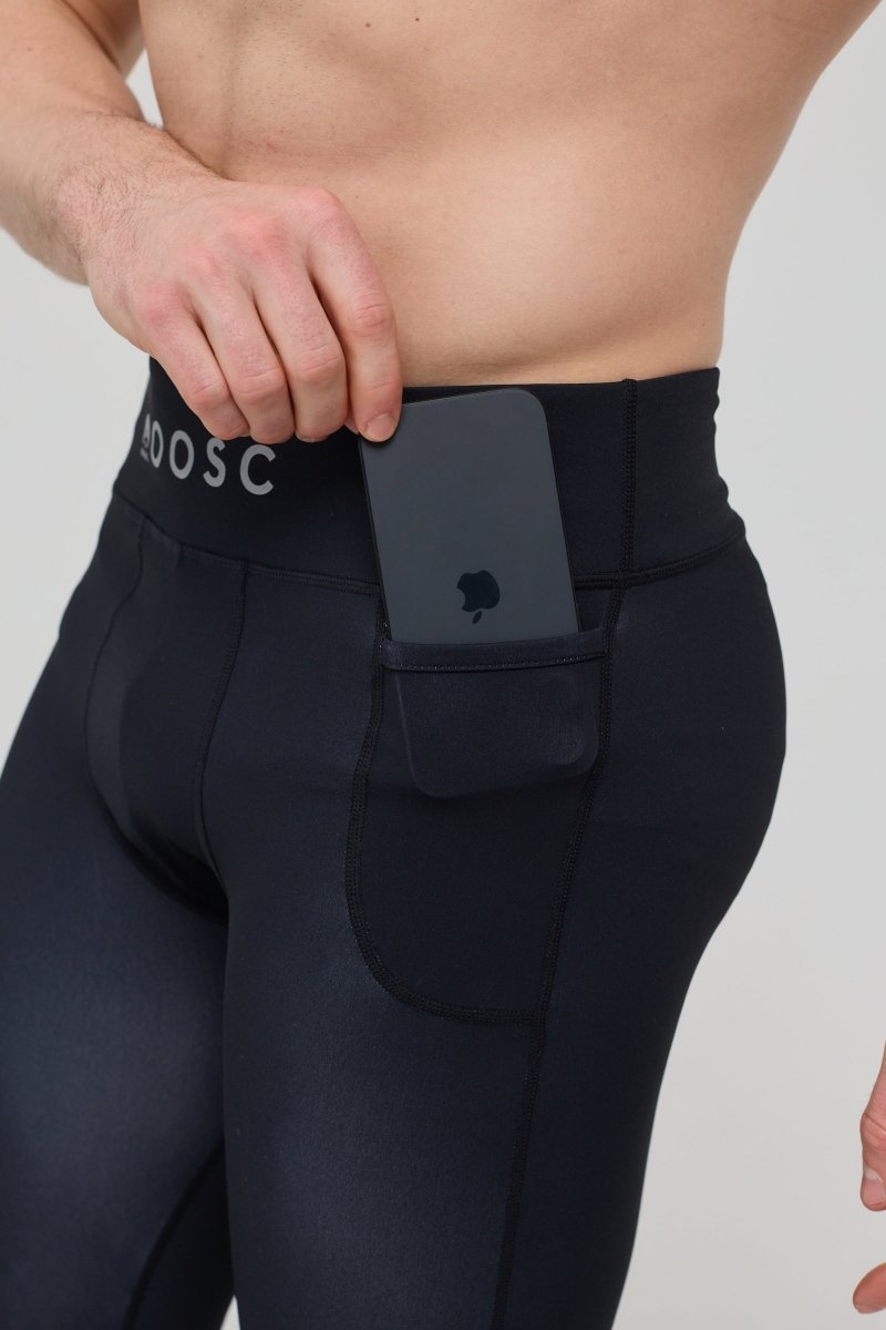 Elite Activewear Leggings - Black - OOSC Clothing - USA