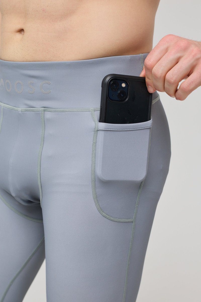 Elite Activewear Leggings - Grey - OOSC Clothing - USA