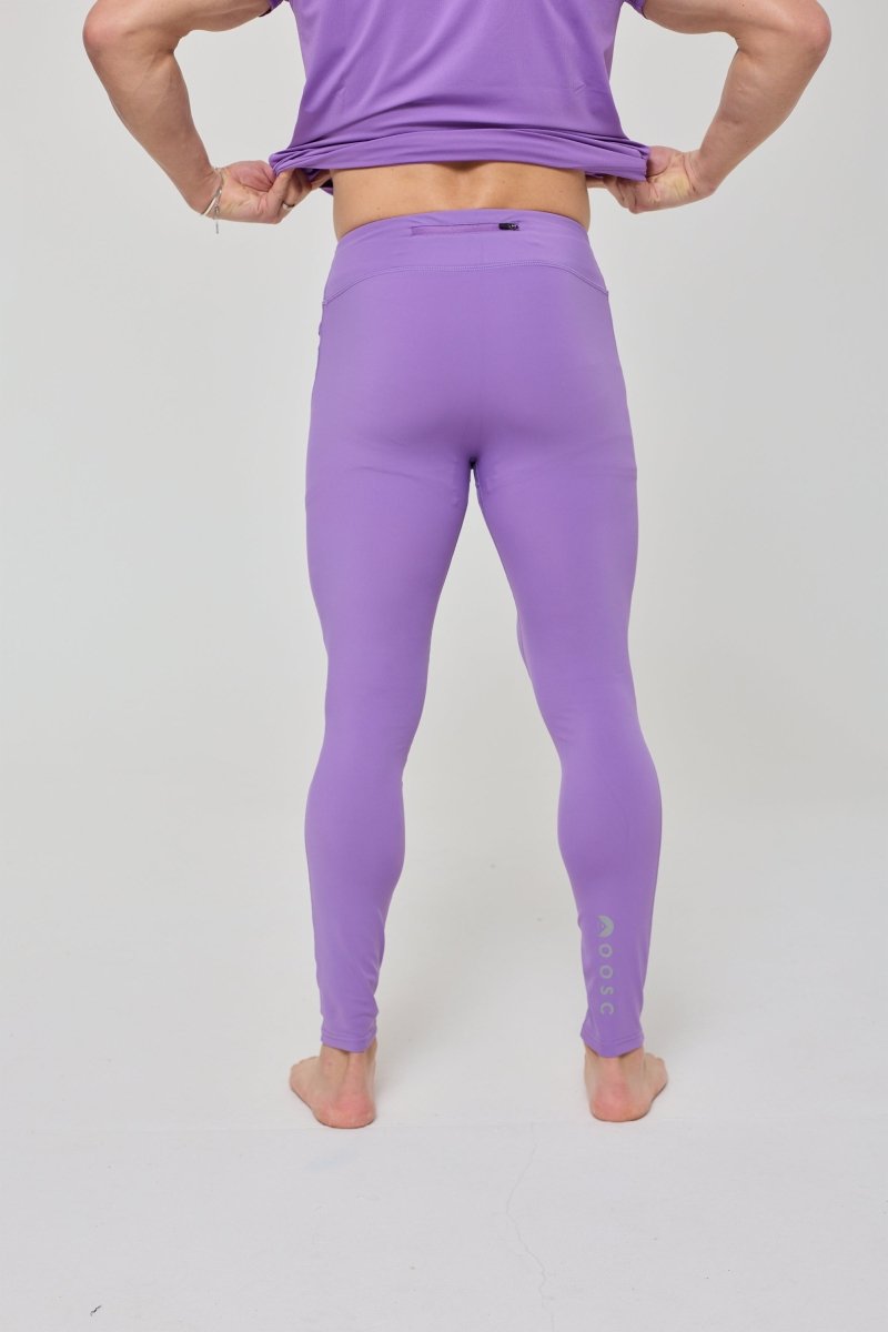 Elite Activewear Leggings - Purple - OOSC Clothing - USA