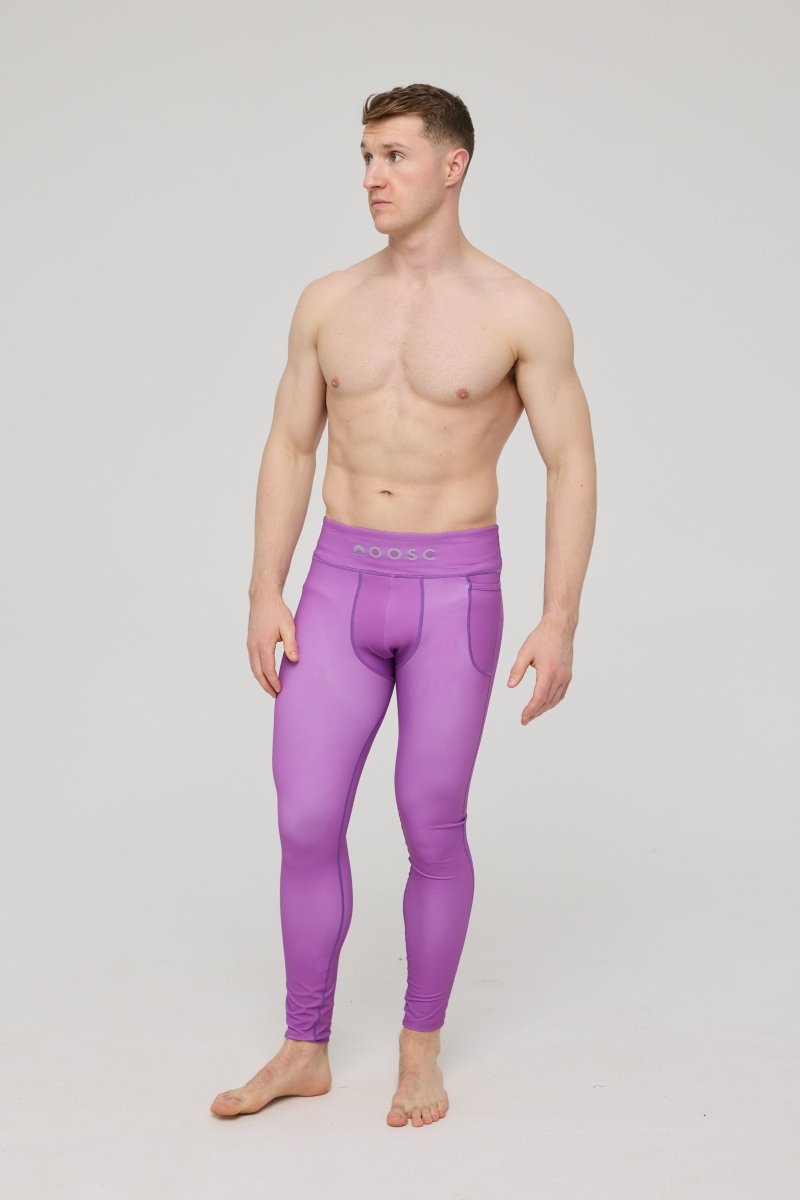 Elite Activewear Leggings - Purple - OOSC Clothing - USA