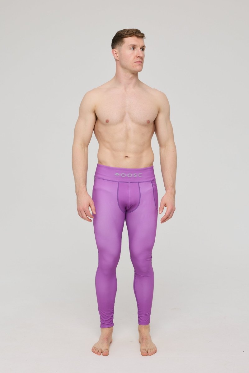 Elite Activewear Leggings - Purple - OOSC Clothing - USA