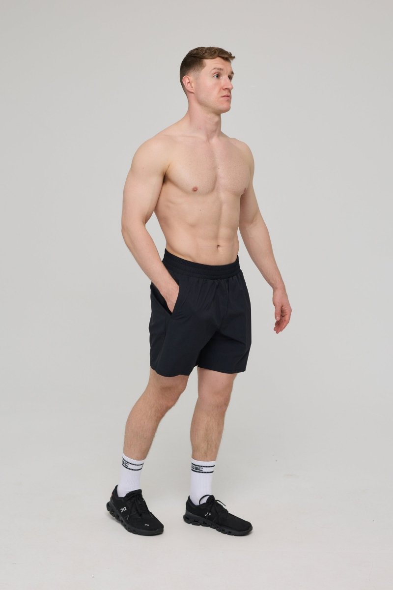 Elite Activewear Shorts - Black - OOSC Clothing - USA