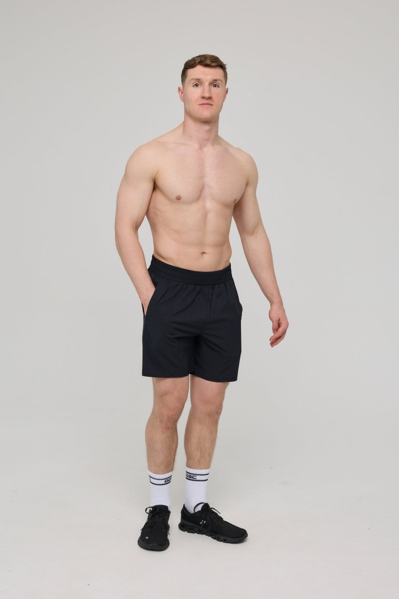 Elite Activewear Shorts - Black - OOSC Clothing - USA