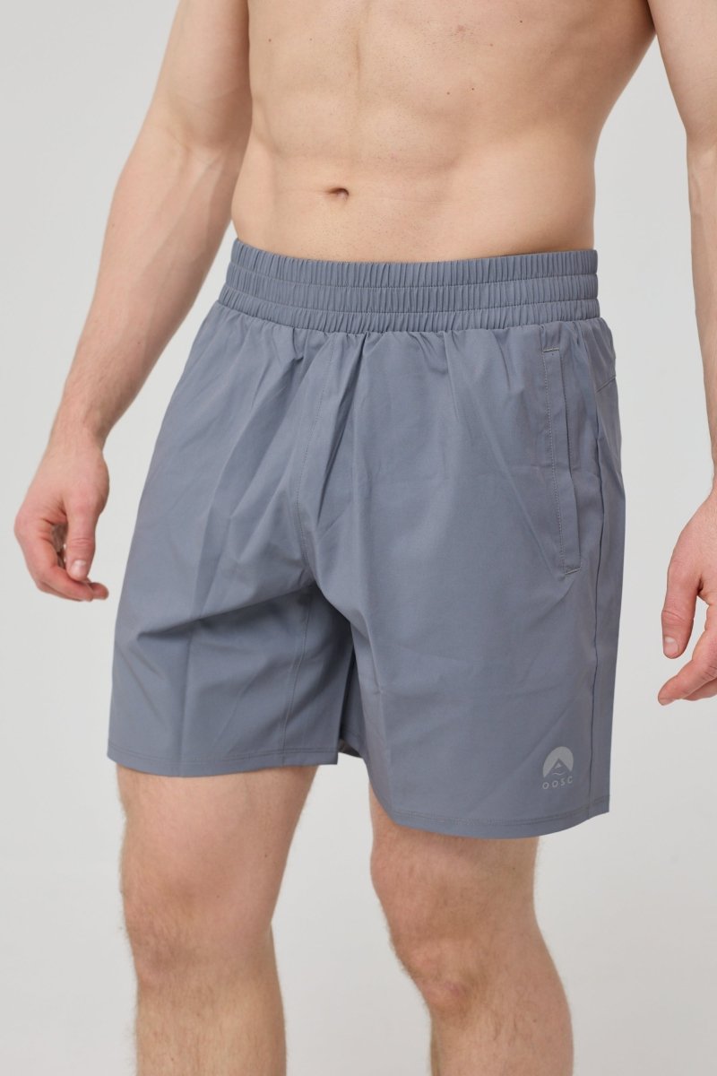 Elite Activewear Shorts - Grey - OOSC Clothing - USA