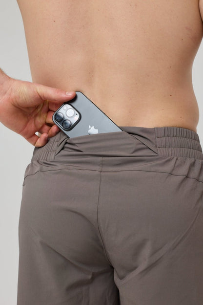 Elite Activewear Shorts - Khaki - OOSC Clothing - USA