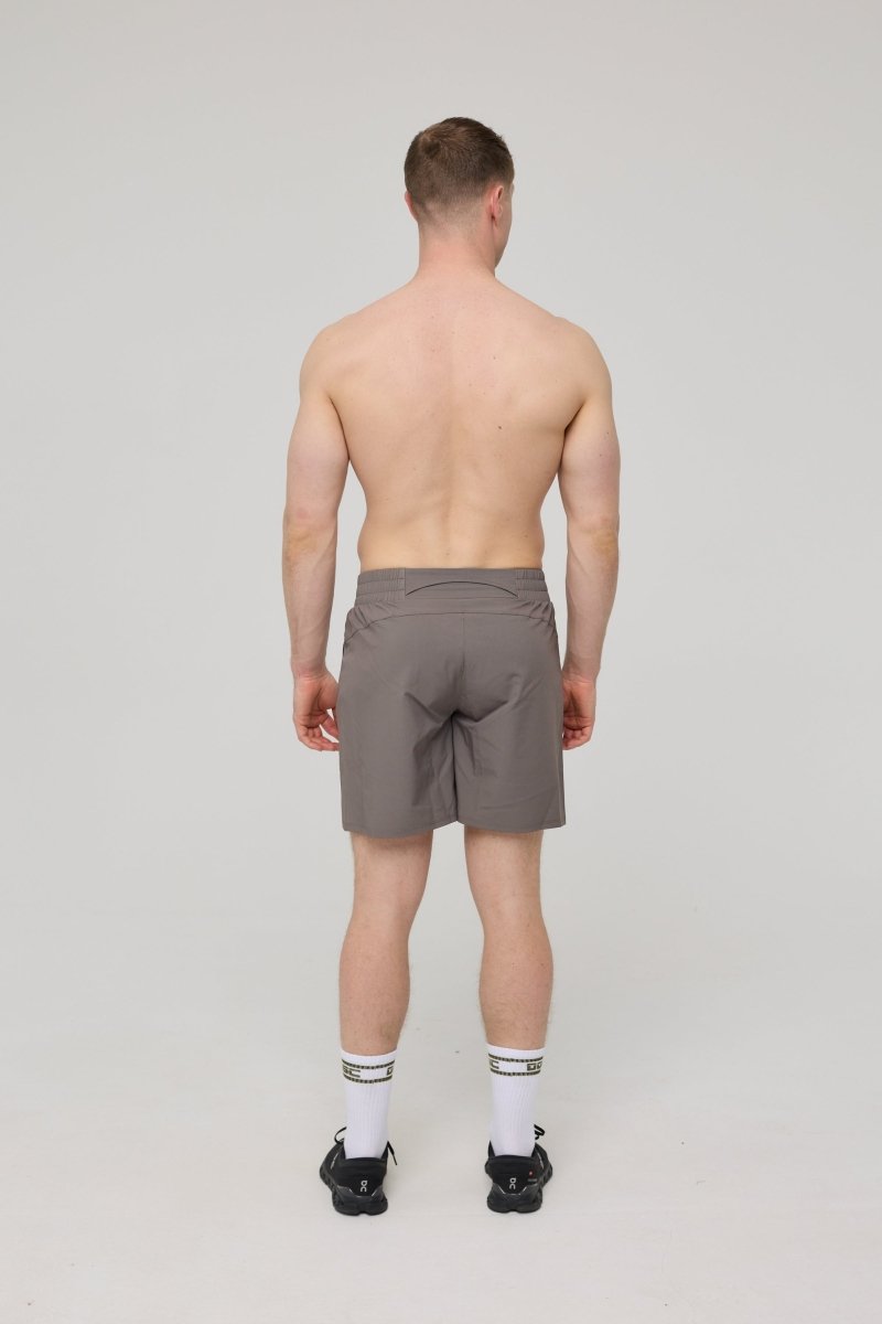 Elite Activewear Shorts - Khaki - OOSC Clothing - USA