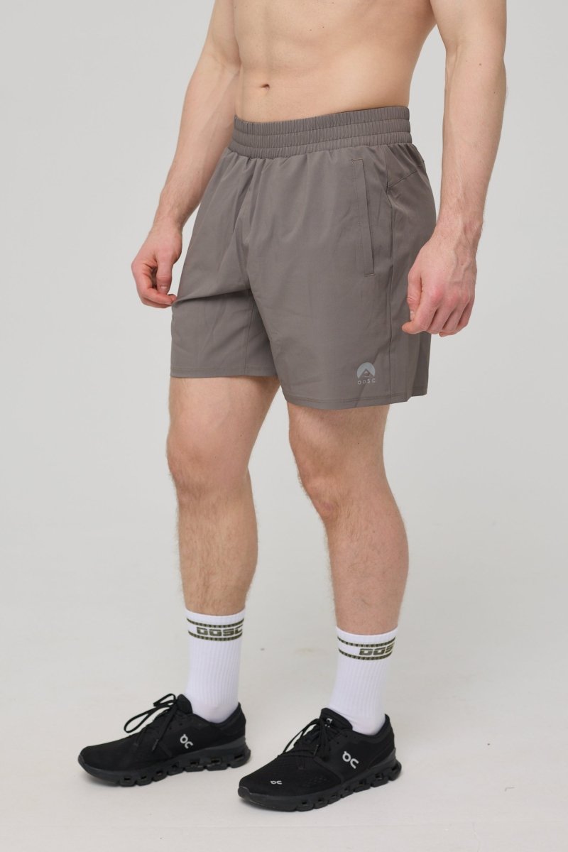 Elite Activewear Shorts - Khaki - OOSC Clothing - USA