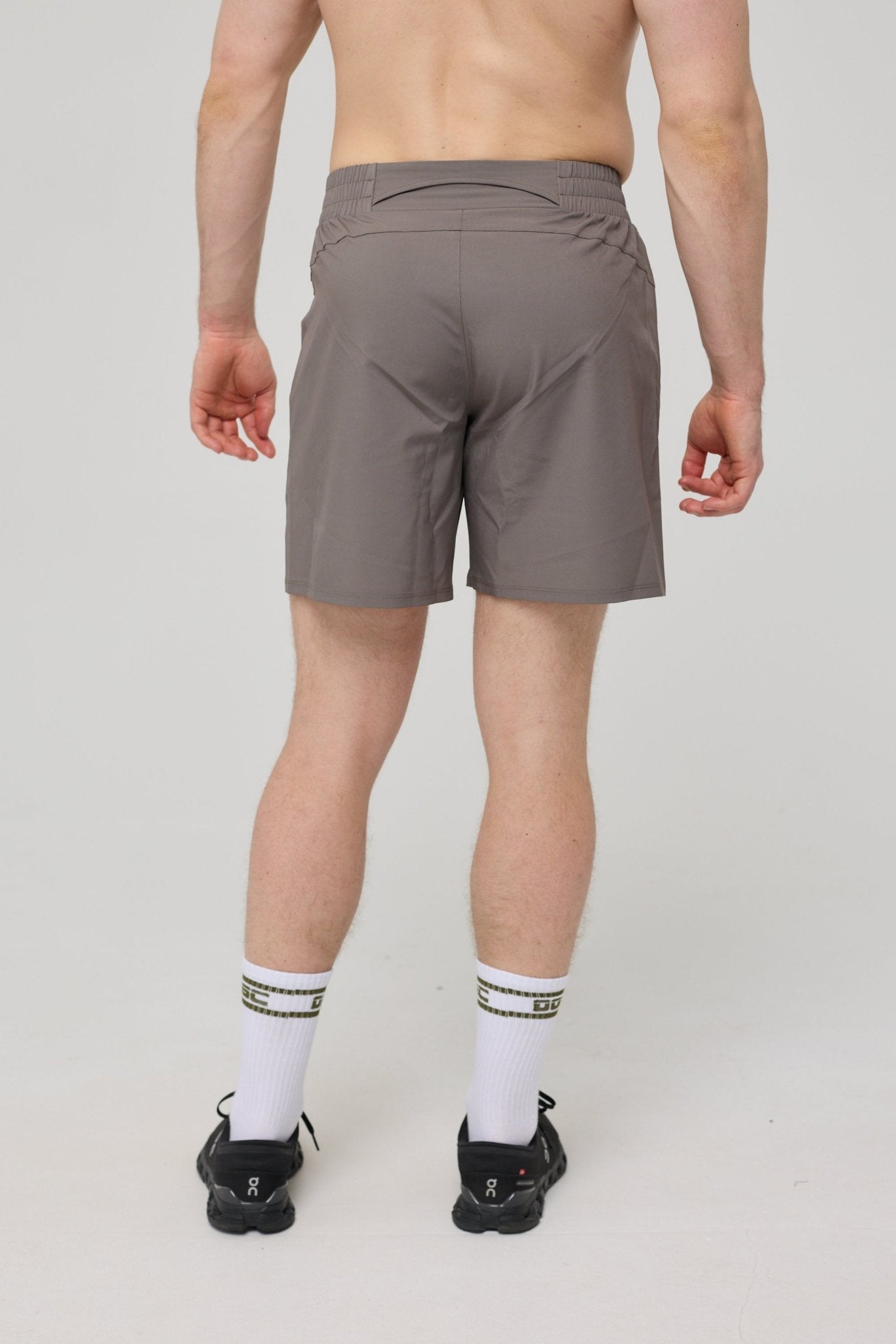 Elite Activewear Shorts - Khaki - OOSC Clothing - USA