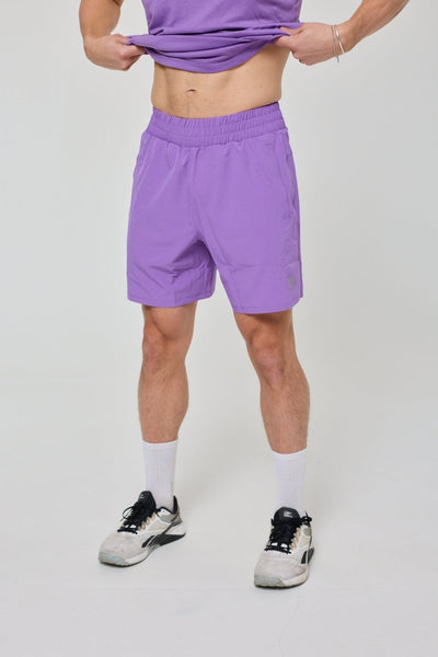 Elite Activewear Shorts - Purple - OOSC Clothing - USA