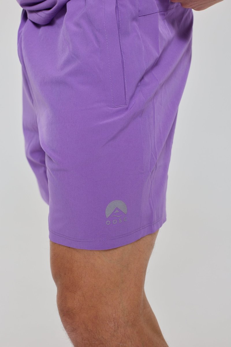 Elite Activewear Shorts - Purple - OOSC Clothing - USA