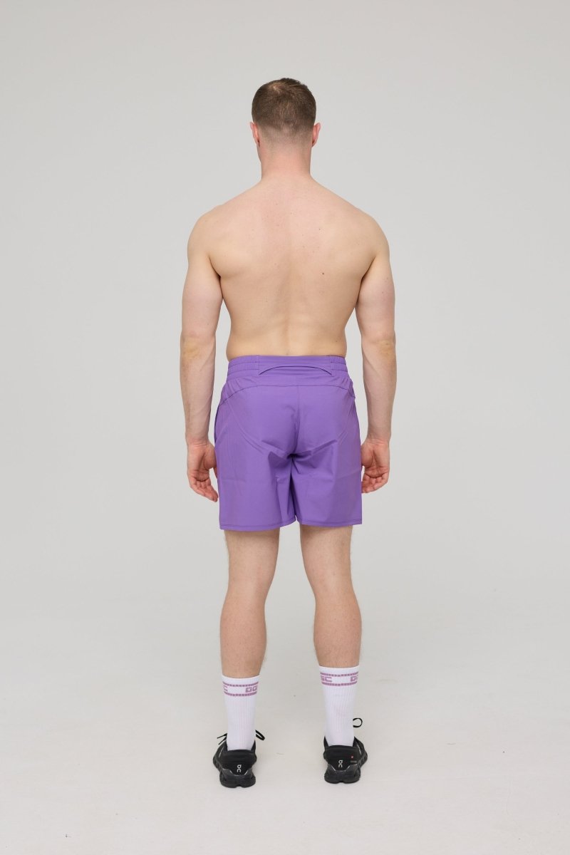 Elite Activewear Shorts - Purple - OOSC Clothing - USA