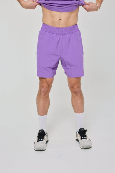 Elite Activewear Shorts - Purple - OOSC Clothing - USA
