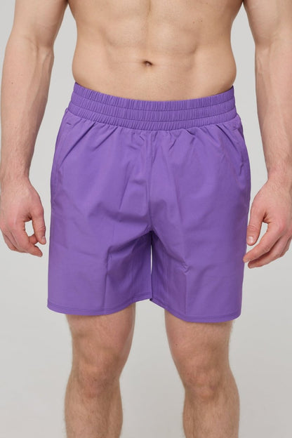 Elite Activewear Shorts - Purple - OOSC Clothing - USA