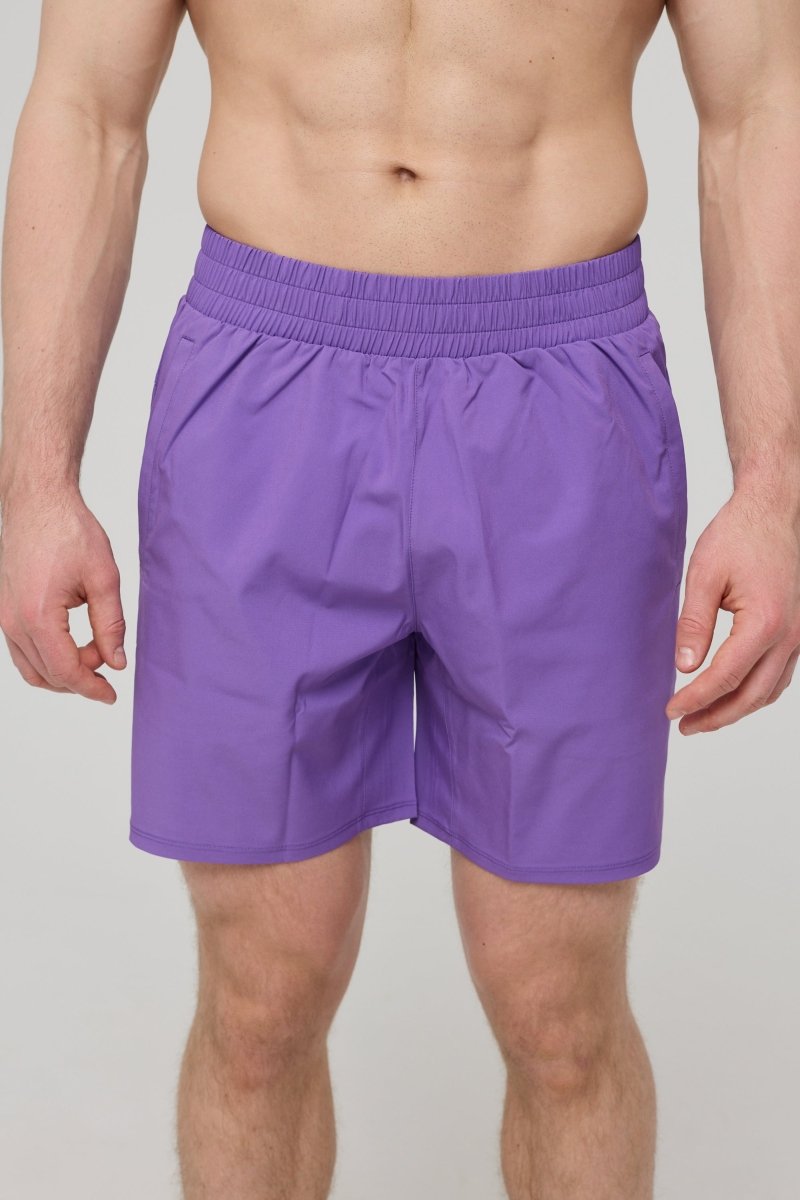 Elite Activewear Shorts - Purple - OOSC Clothing - USA