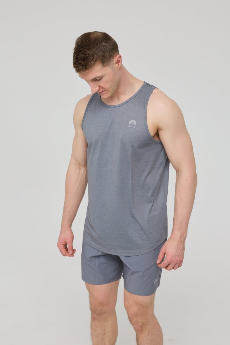 Elite Activewear Tank Grey - Men's - OOSC Clothing - USA