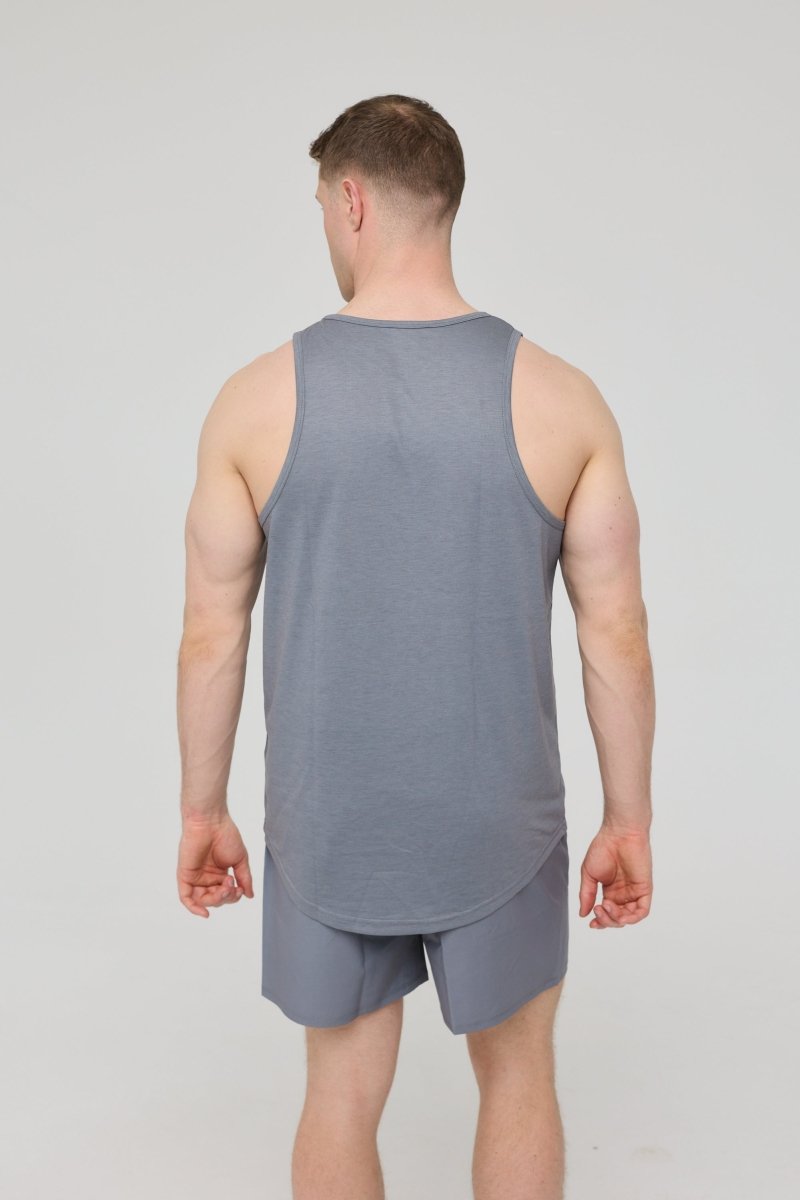 Elite Activewear Tank Grey - Men's - OOSC Clothing - USA