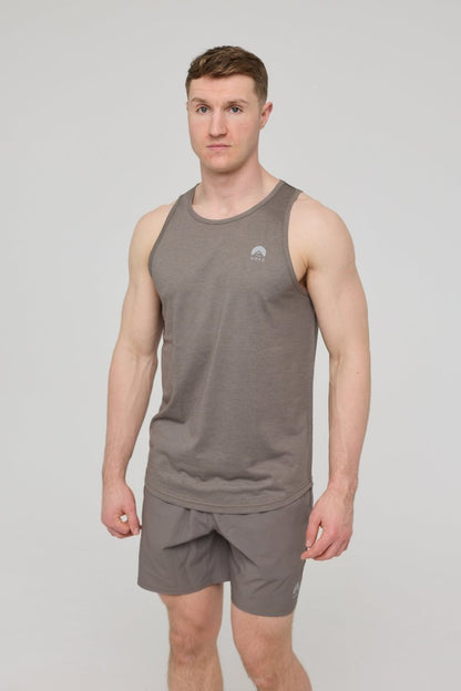 Elite Activewear Tank Khaki - Men's - OOSC Clothing - USA