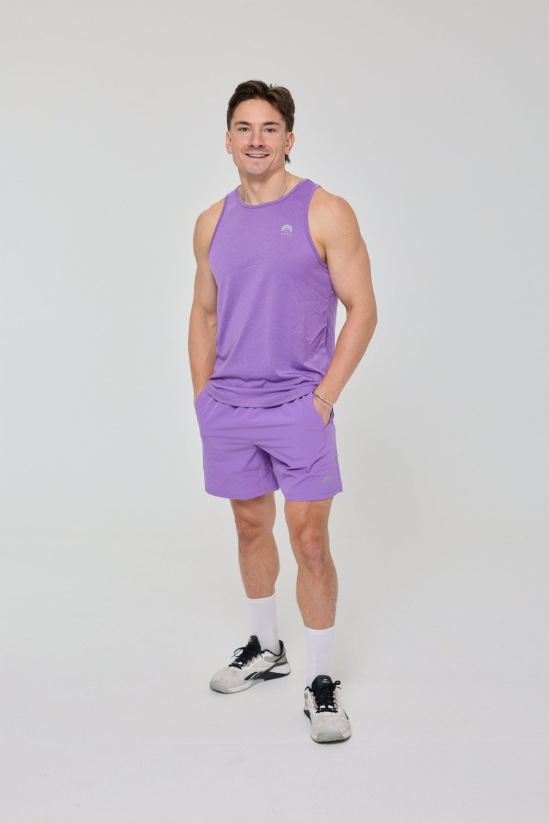 Elite Activewear Tank Purple - Men's - OOSC Clothing - USA