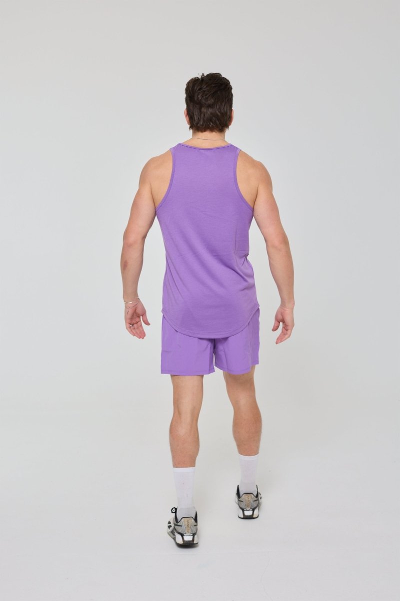 Elite Activewear Tank Purple - Men's - OOSC Clothing - USA