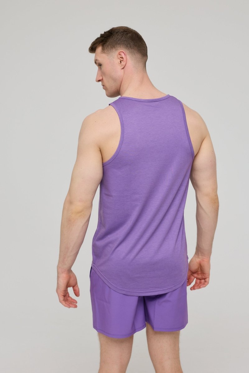 Elite Activewear Tank Purple - Men's - OOSC Clothing - USA