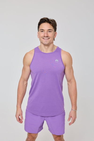 Elite Activewear Tank Purple - Men's - OOSC Clothing - USA