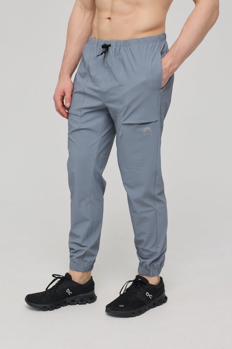 Elite Everyday Activewear Joggers - Grey - OOSC Clothing - USA