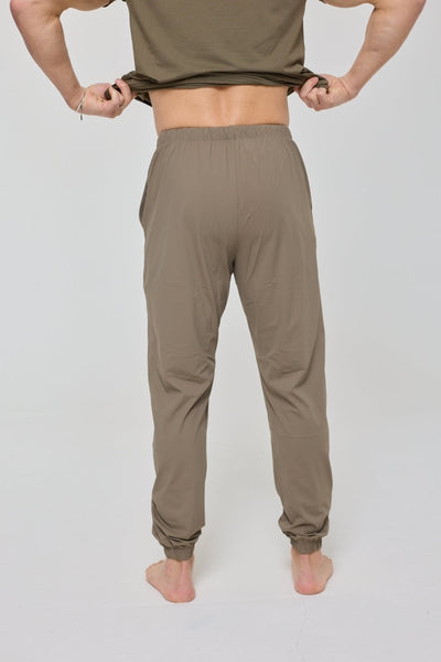 Elite Everyday Activewear Joggers - Khaki - OOSC Clothing - USA