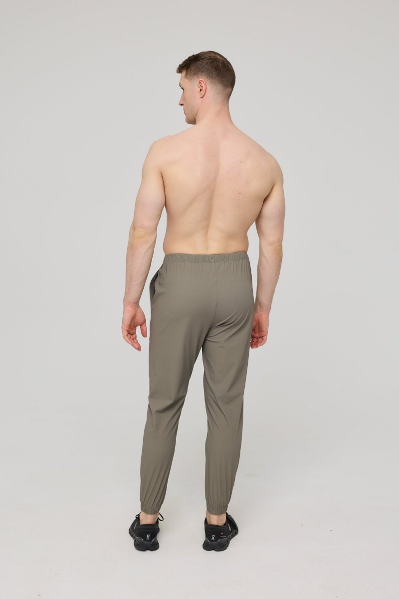 Elite Everyday Activewear Joggers - Khaki - OOSC Clothing - USA