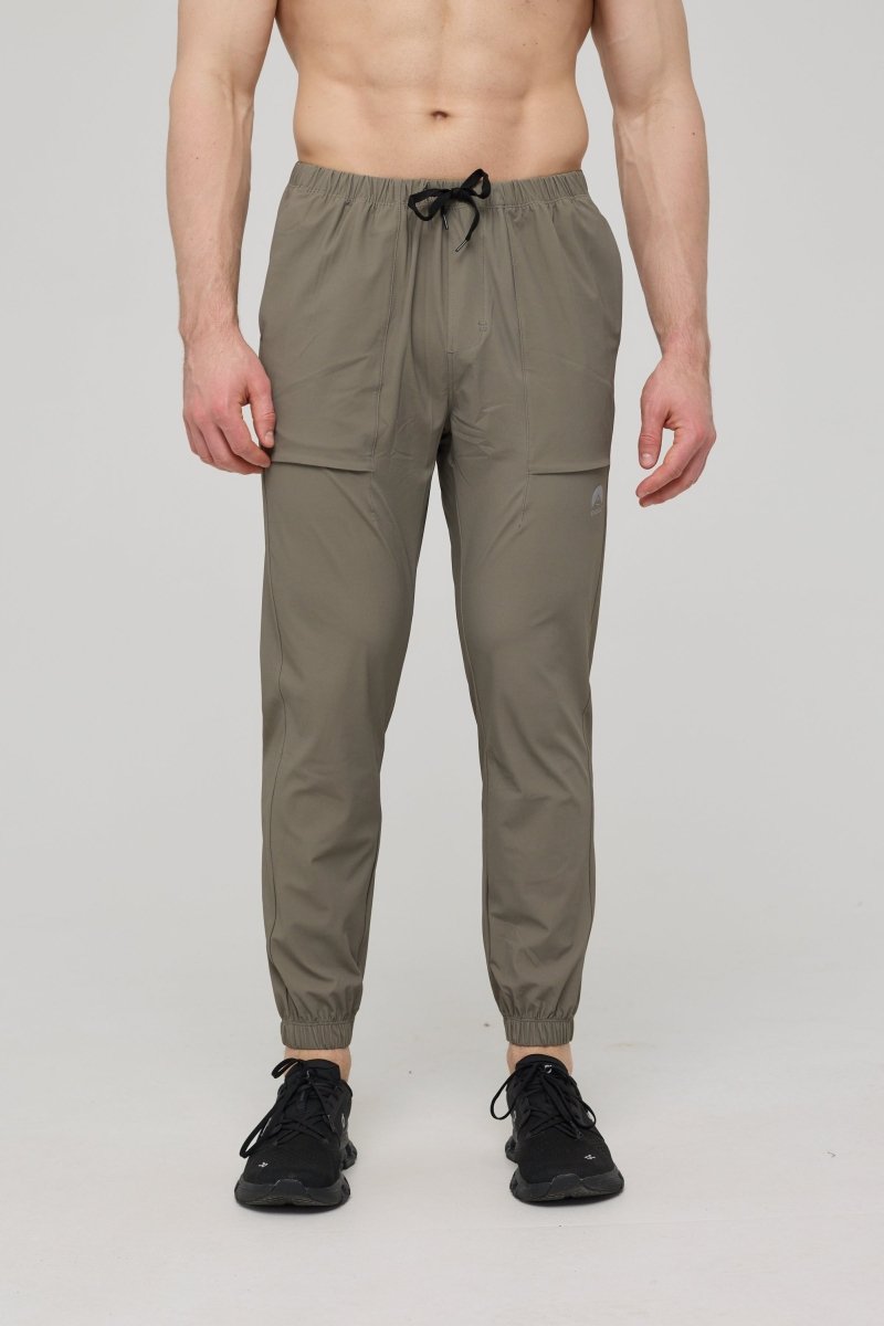Elite Everyday Activewear Joggers - Khaki - OOSC Clothing - USA