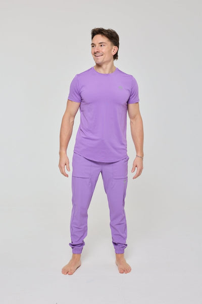 Elite Everyday Activewear Joggers - Purple - OOSC Clothing - USA