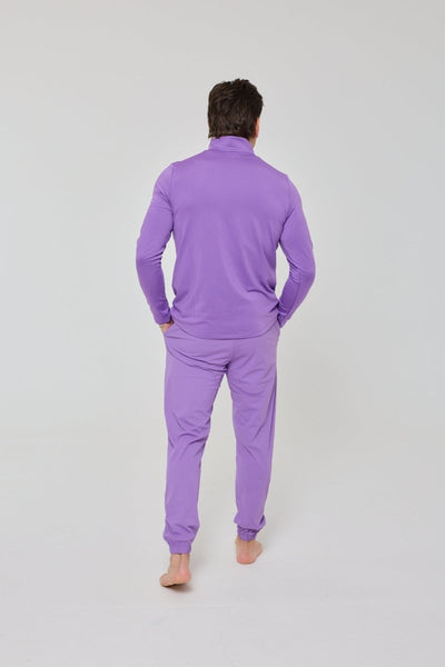 Elite Everyday Activewear Joggers - Purple - OOSC Clothing - USA