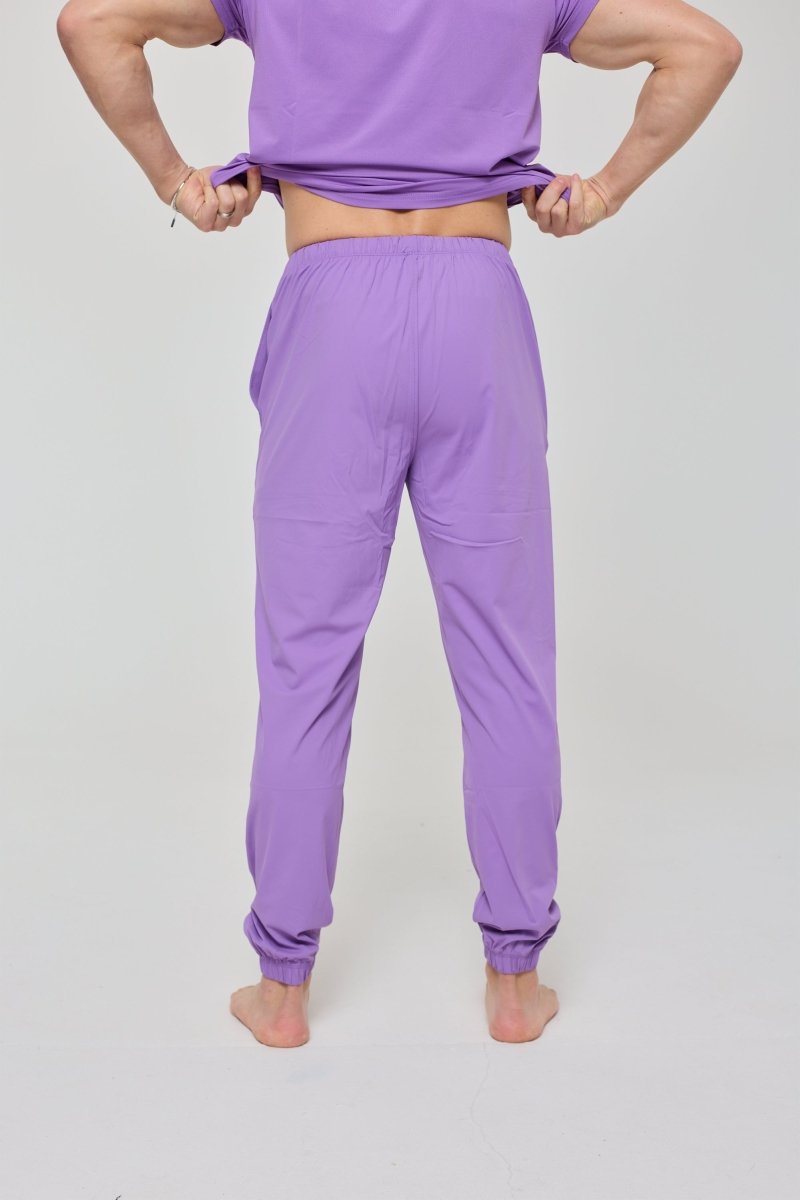 Elite Everyday Activewear Joggers - Purple - OOSC Clothing - USA