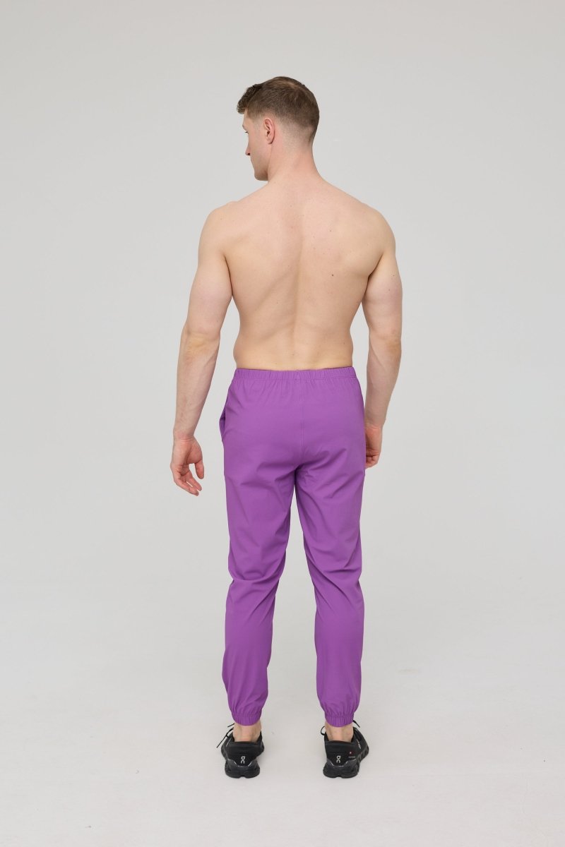 Elite Everyday Activewear Joggers - Purple - OOSC Clothing - USA