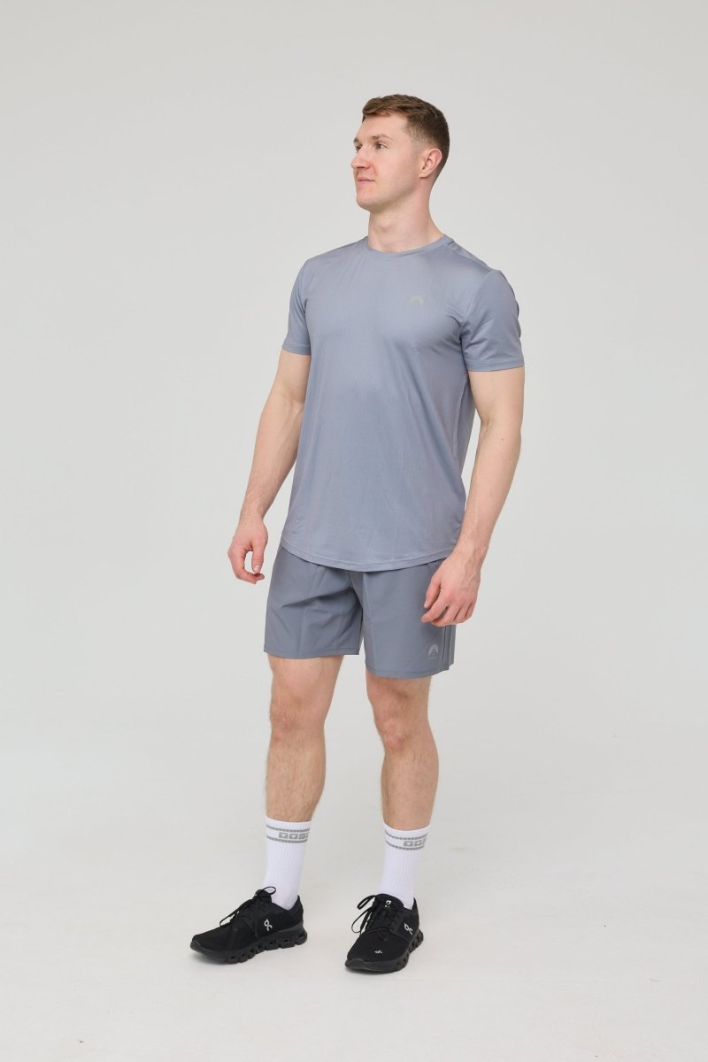 Elite Gym T-Shirt Grey - Men's - OOSC Clothing - USA