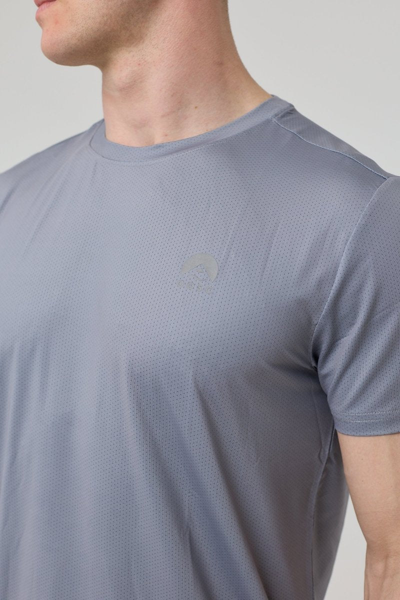 Elite Gym T-Shirt Grey - Men's - OOSC Clothing - USA