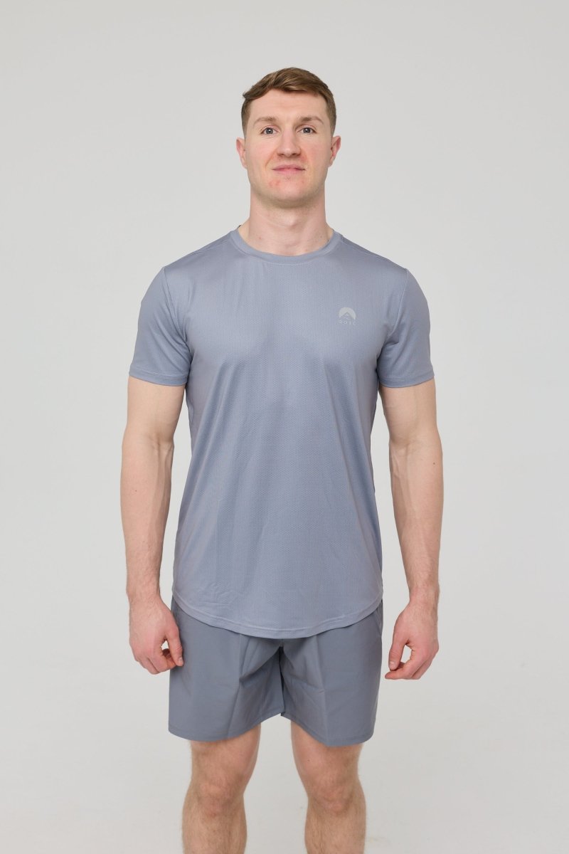 Elite Gym T-Shirt Grey - Men's - OOSC Clothing - USA
