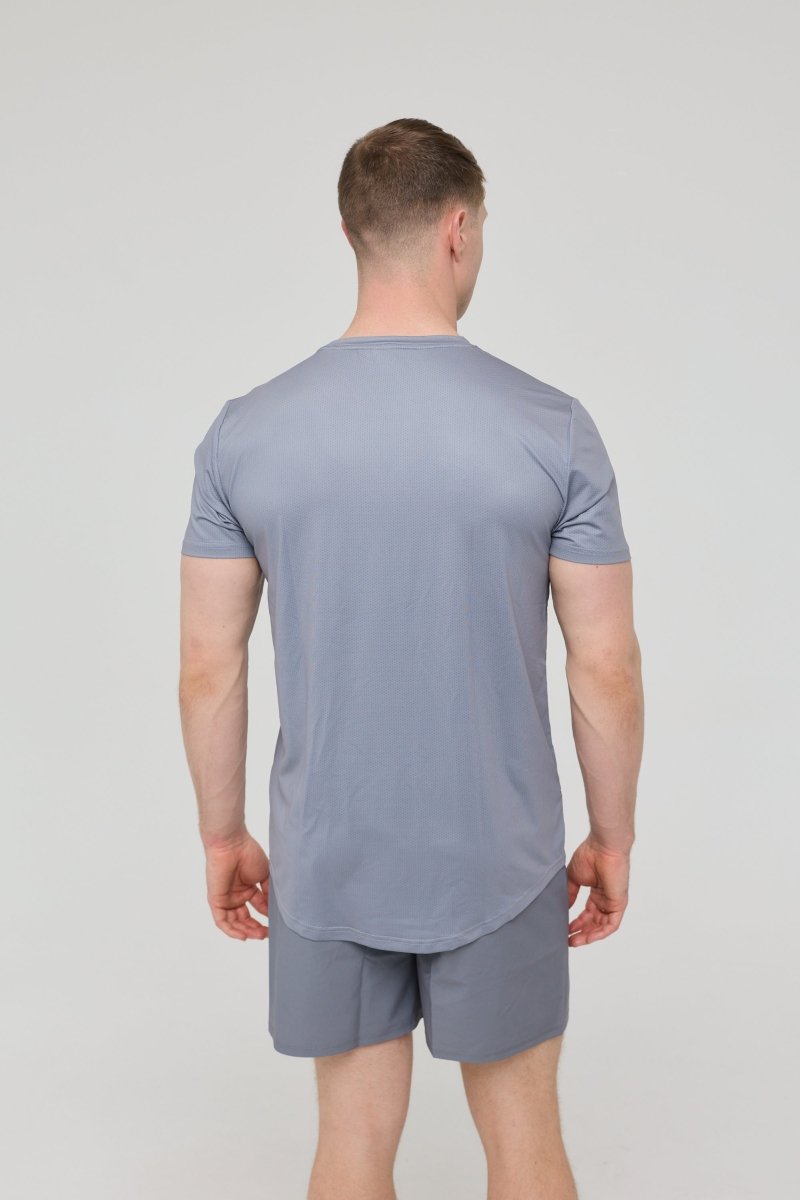Elite Gym T-Shirt Grey - Men's - OOSC Clothing - USA